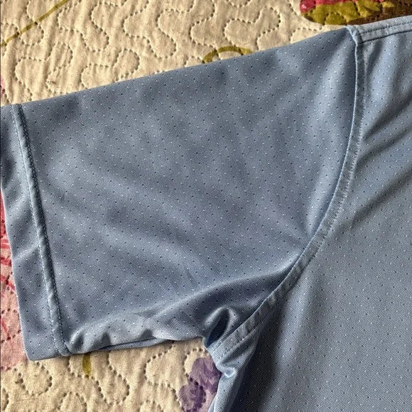 Pebble Beach Light Blue Performance Polo - Picture 3 of 11